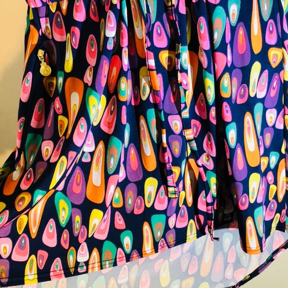 Boutique-Tracy Negoshian Hopper Dress Gumdrop Gray - Picture 3 of 8